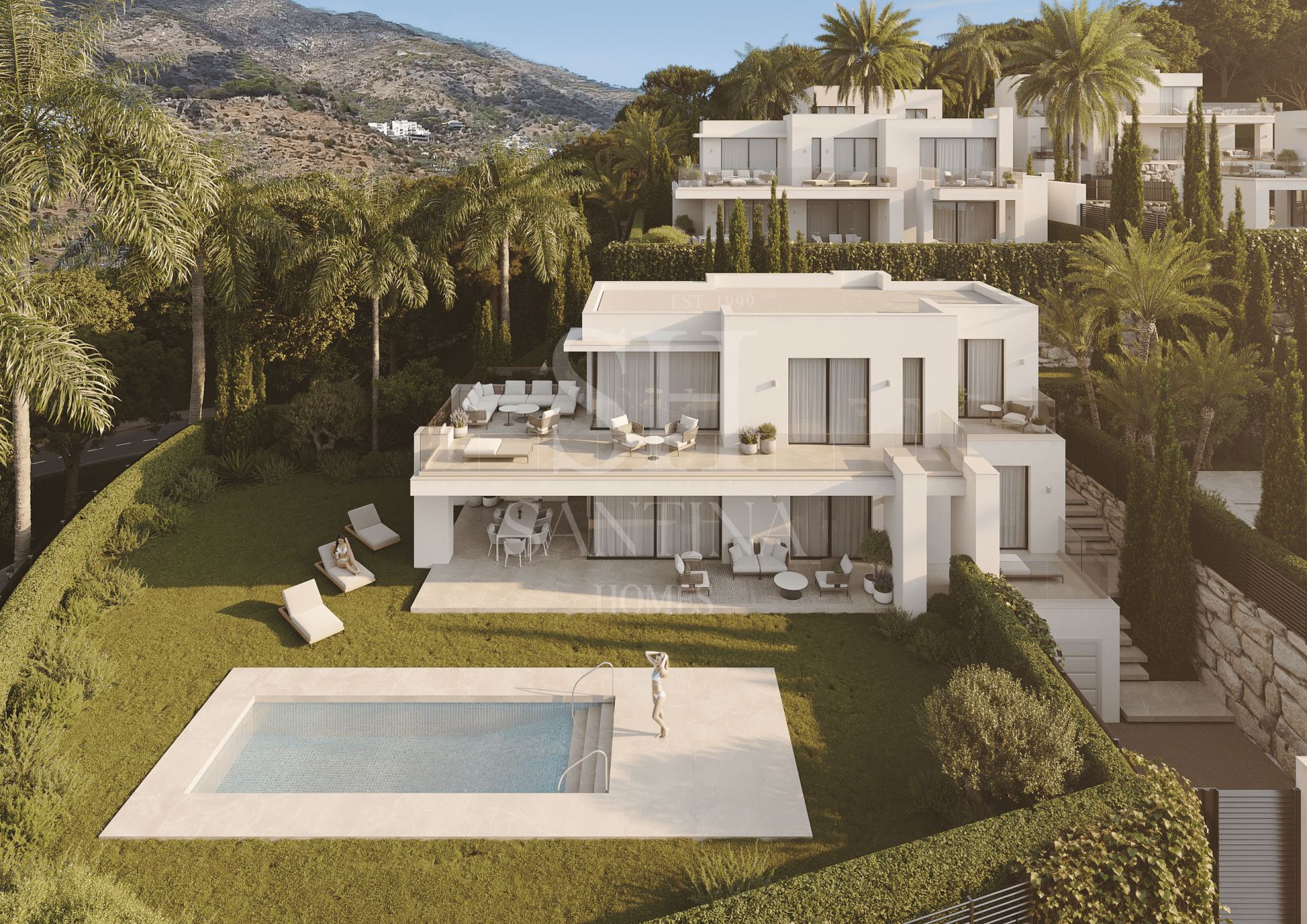 Villas Seven Pearls, Neubauprojekt in Mijas Costa, Bild 2
