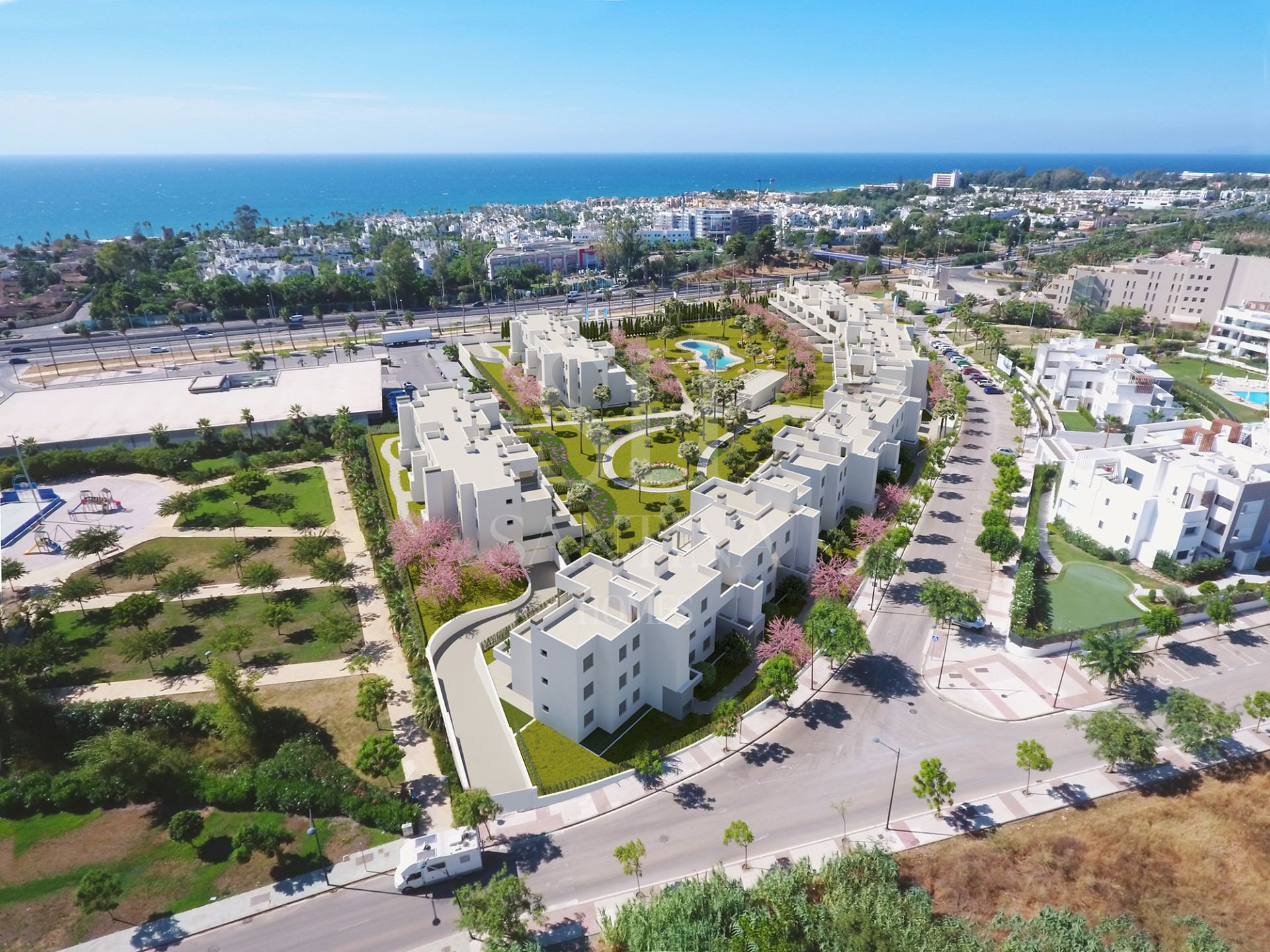 Acqua Gardens, nowa inwestycja w Estepona East, Estepona, zdjęcie 1