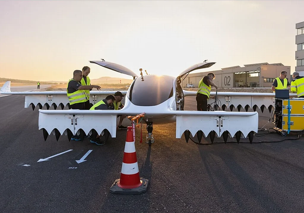 Air Taxis Between Malaga and Marbella: Trials Set for 2028