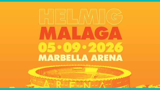 Offizielles Konzertplakat für Thomas Helmig in der Marbella Arena, 5. September 2026